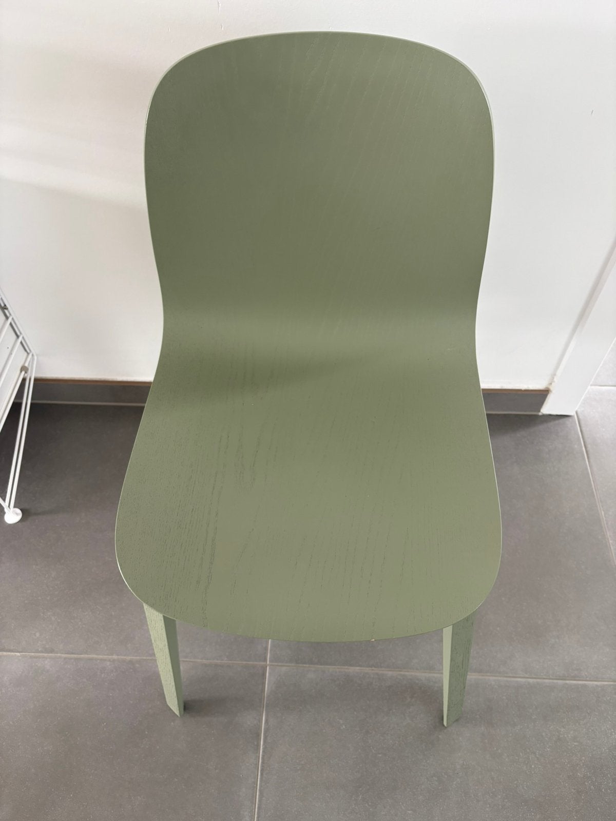 Stoel Muuto Visu groen, Maison & Meubles, Chaises, Enlèvement, Comme neuf