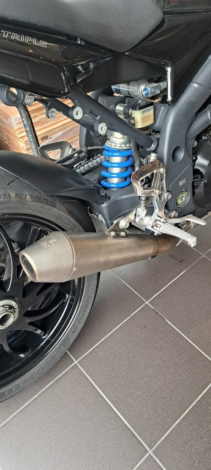 Uitlaat Triumph Speed Triple 1050, Ophalen of Verzenden