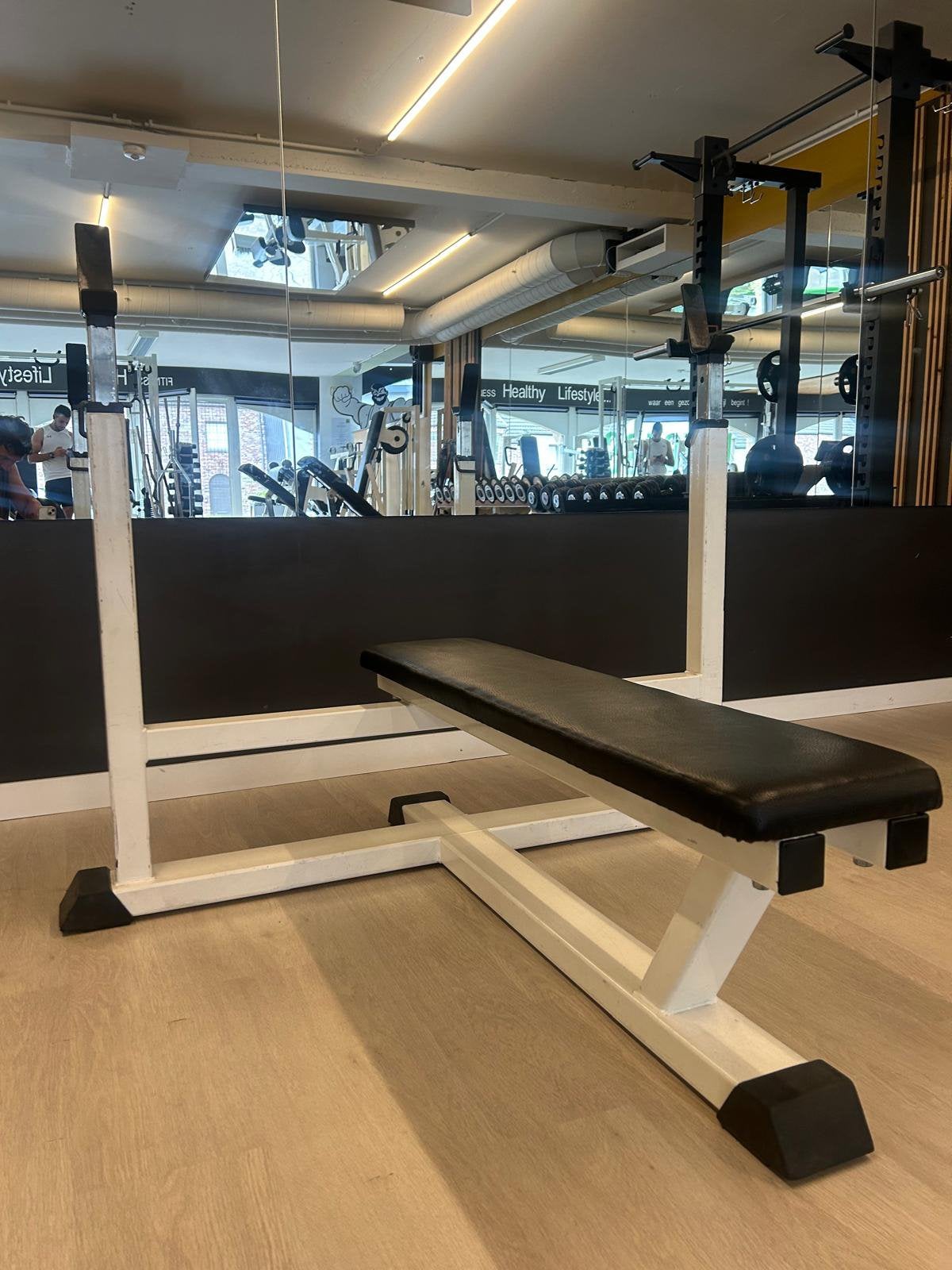Bench Technogym isotonic, Sport en Fitness, Fitnessmaterialen, Ophalen, Gebruikt, Fitnessbank