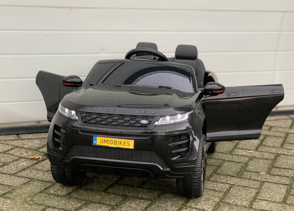 Range Rover Evoque 12v zwart bluetooth Rc / Leder zitje/ EVA, Ophalen of Verzenden, Nieuw