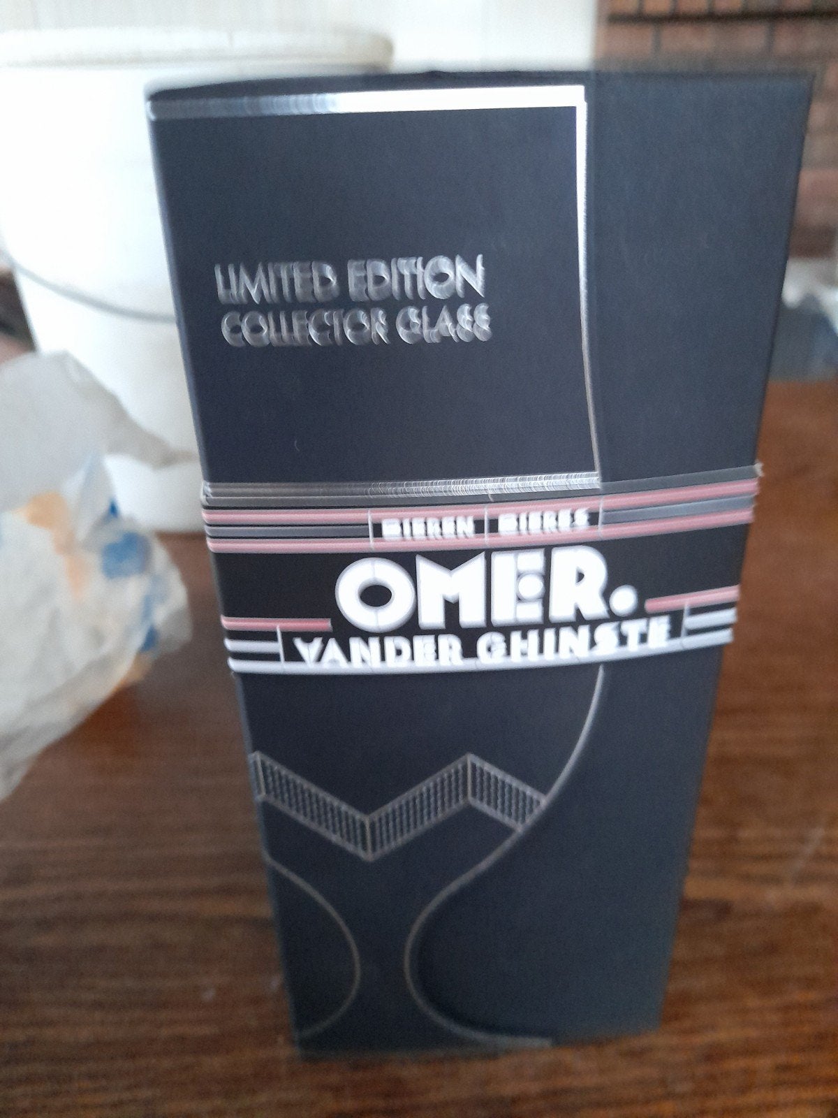 Omer glas nieuw in de doos, Collections, Enlèvement