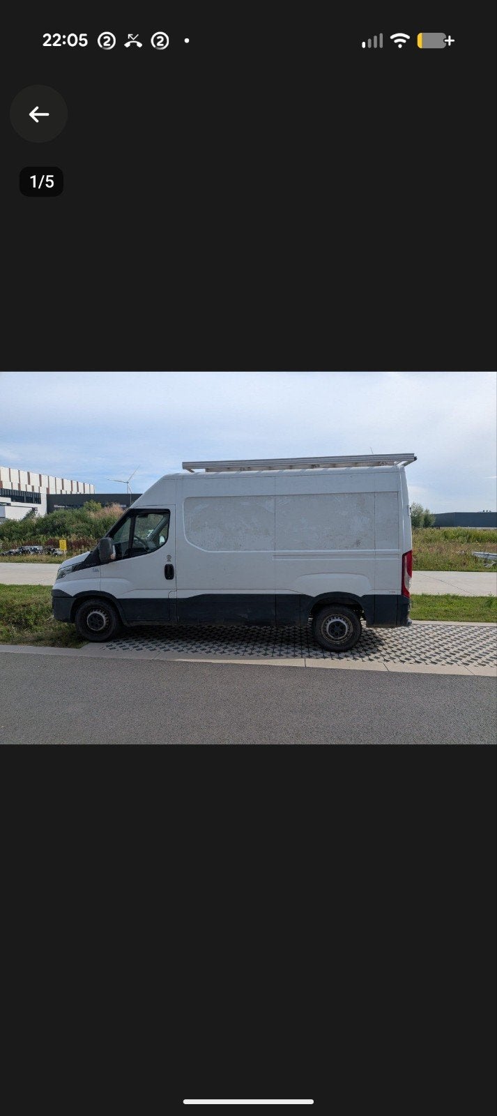 Iveco camionette lichte vracht uni, Auto's, Euro 5, Iveco, Wit, Particulier