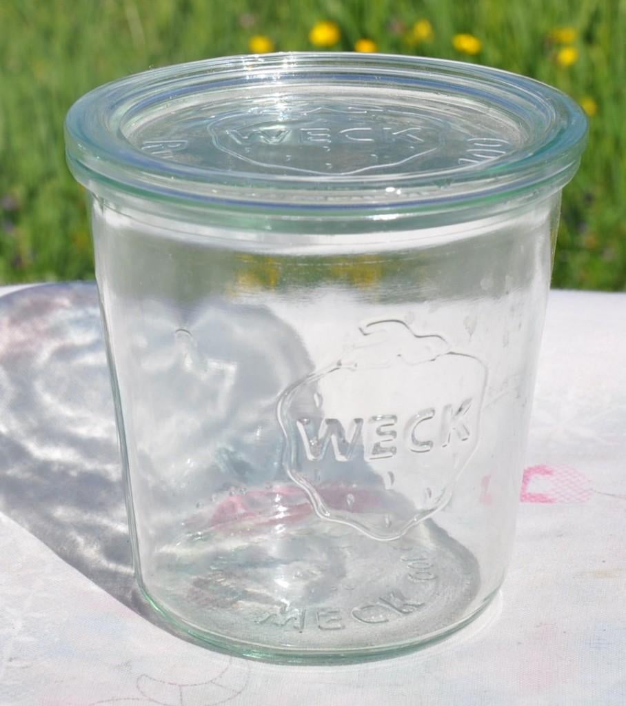bocal en verre 1/2 litre pour alimentaire confiture etc..., Enlèvement ou Envoi, Comme neuf, Verre, Récipient(s)