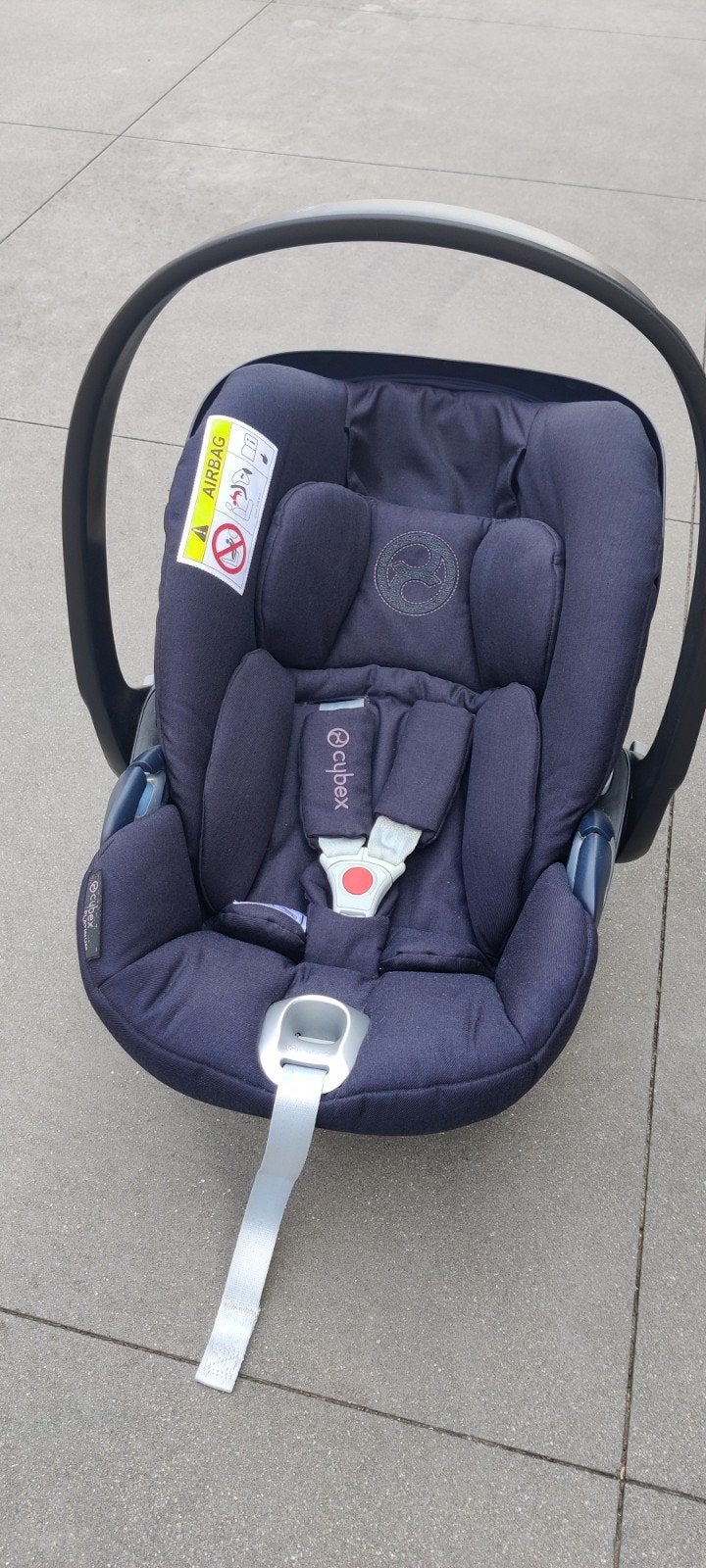 Set Cybex cloud Z i-size, Sirona Z+, base Z, Autres marques, Enlèvement, Utilisé, Dossier amovible