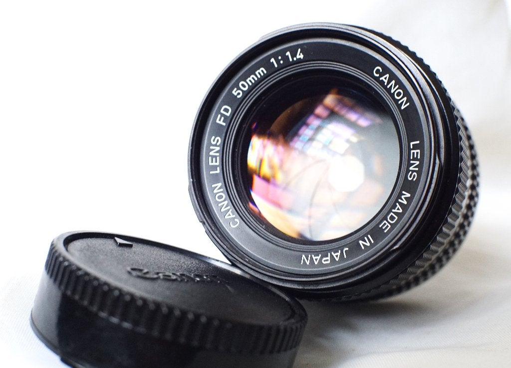 Canon FD 50mm 1.4 pour Canon A-1, AE-1, AE-1 Program......, Enlèvement ou Envoi, Utilisé, Reflex miroir, Canon