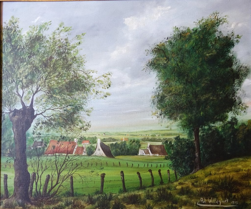 Piet Willequet, doek, Zomer, 50 x 60 cm, Ophalen