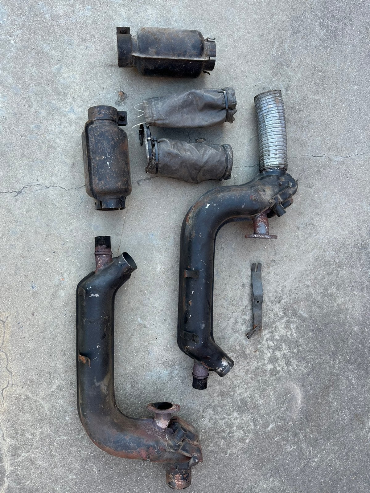 Pots de chauffage divisés pour bus Combi d'origine Vw T1, Enlèvement, Utilisé, Volkswagen