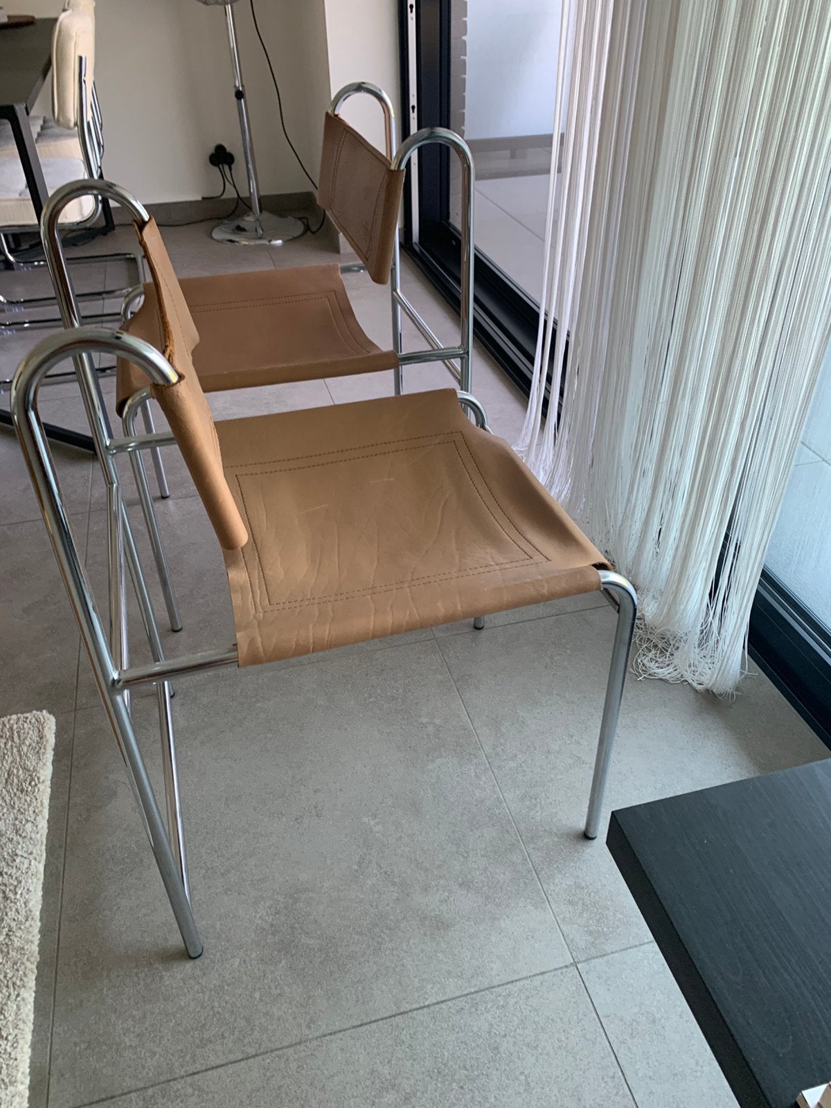 2 vintage stoelen, Huis en Inrichting, Stoelen, Ophalen, Zo goed als nieuw, Vintage design