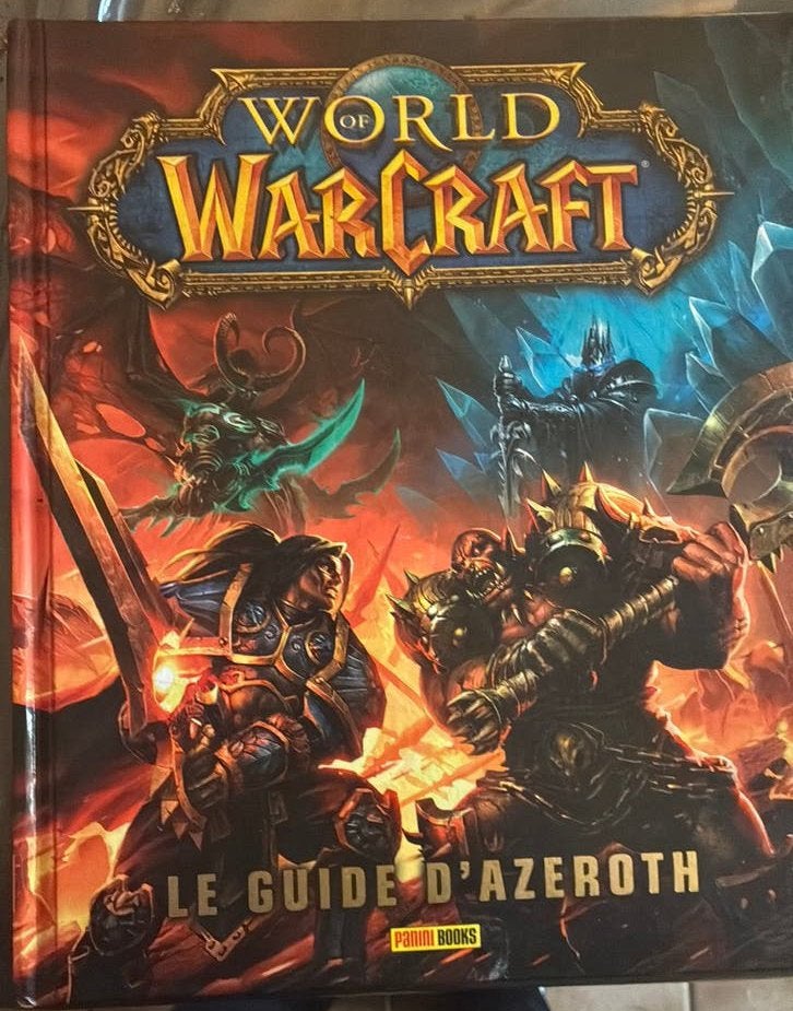 Livre « le guide d’Azeroth », Collections, Enlèvement ou Envoi