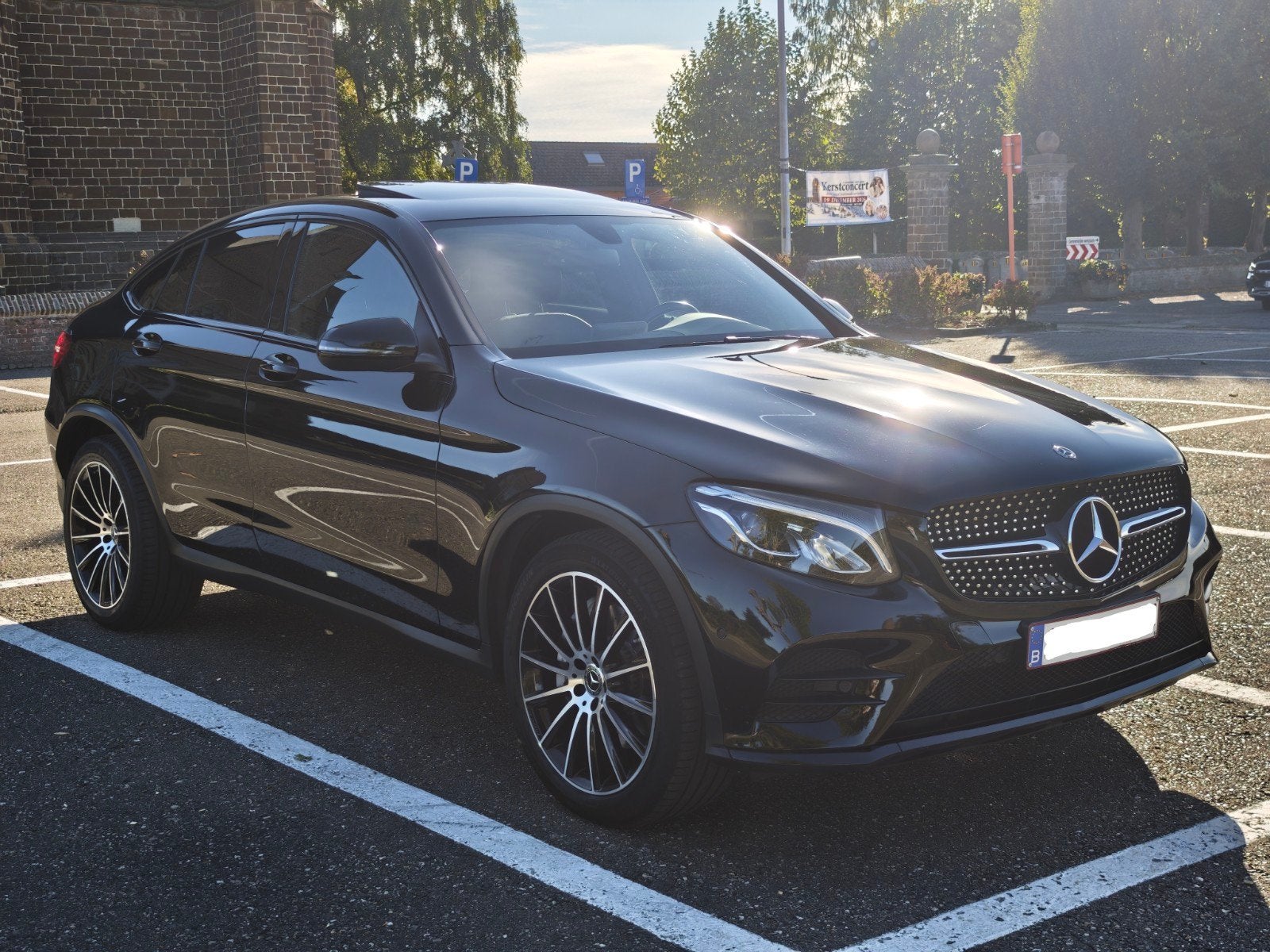 Mercedes-Benz GLC Coupé AMG 4matic, Autos, Cuir, Achat, Euro 6, Noir