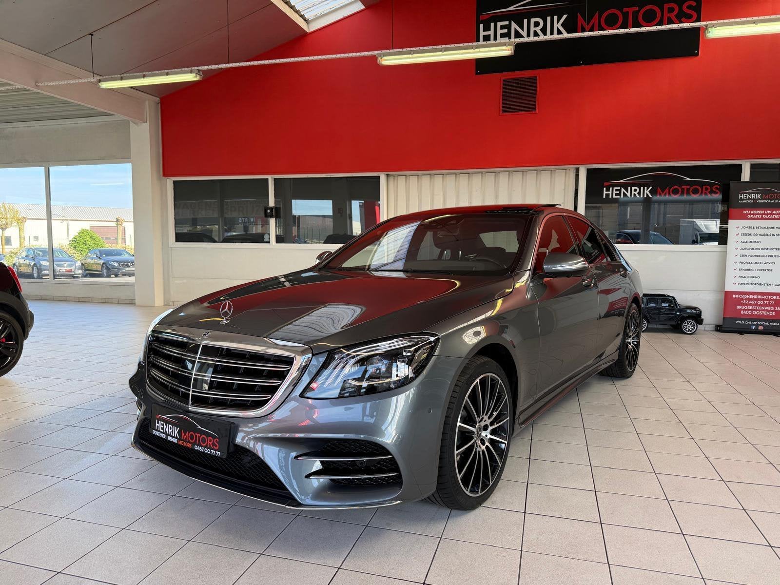 Mercedes S400D •AMG• •PANORAMA• •BURMESTER• •FULL OPTION•, Auto's, Mercedes-Benz, Bedrijf, Diesel, Te koop, https://public.car-pass.be/vhr/b0ccac5f-e1f6-4279-ba6c-c912841cdb01