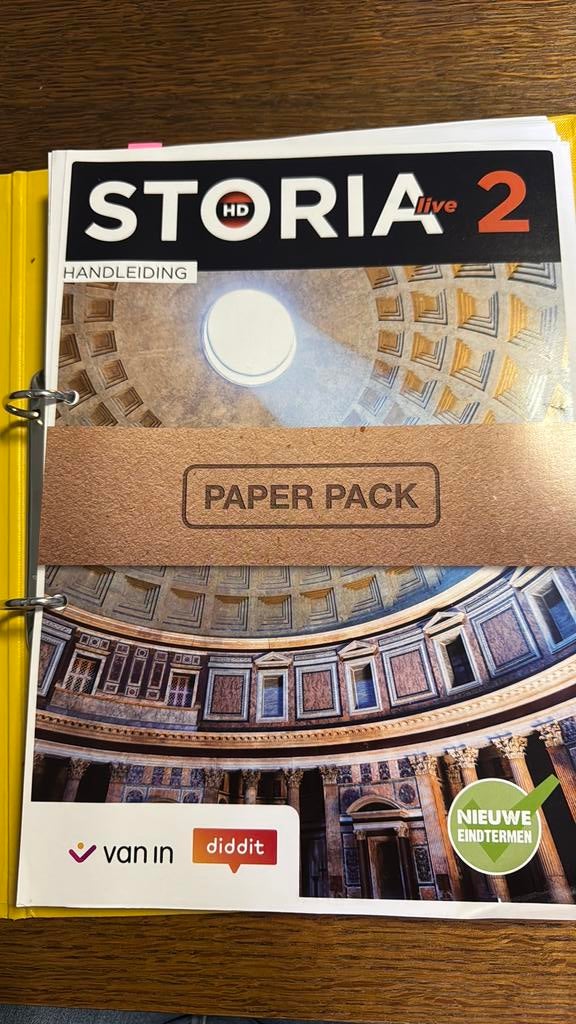 Handleiding Storia HD Live 2, Enlèvement ou Envoi, Comme neuf