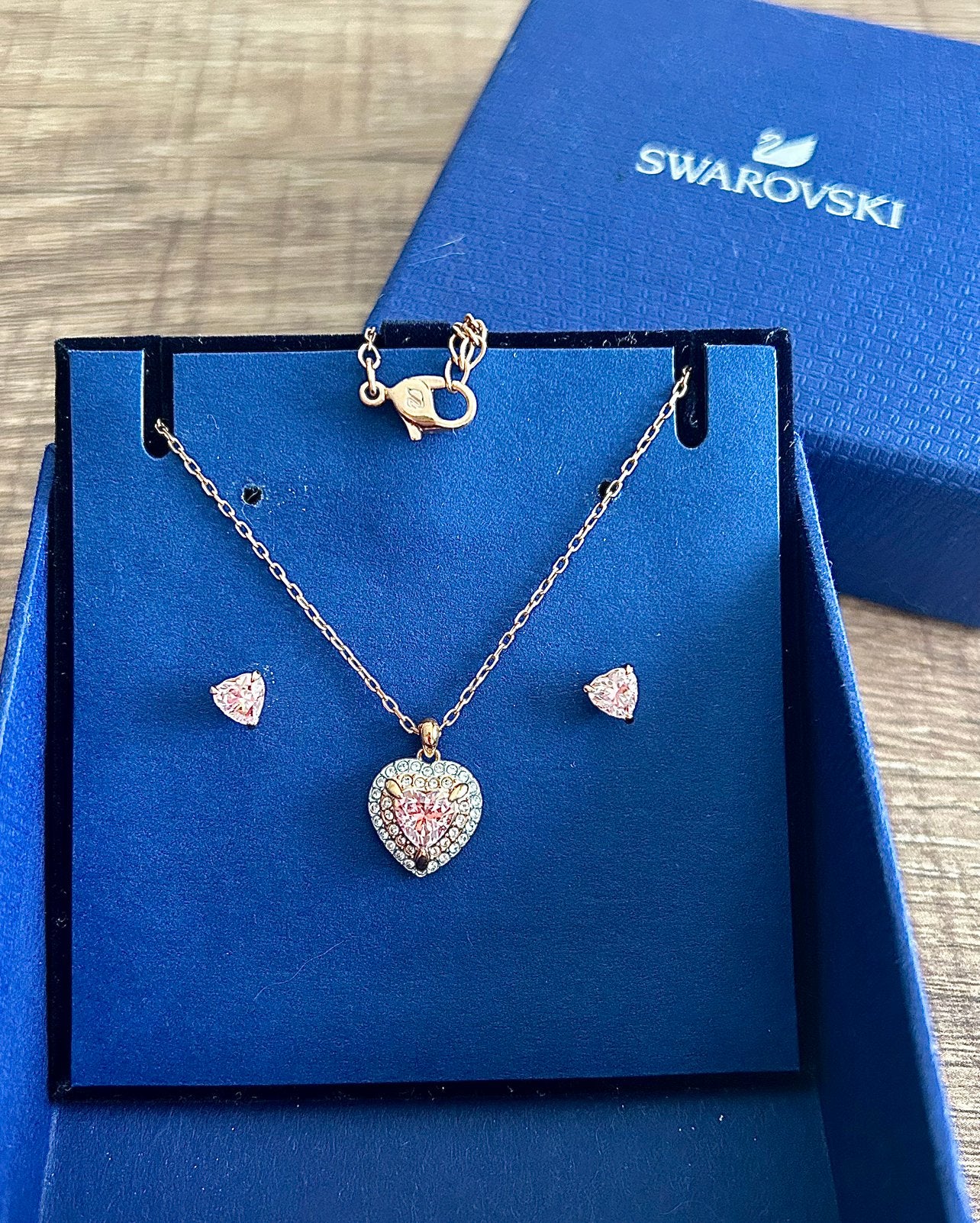Prachtige Juwelenset: Swarovski + Fossil Armband, Collections, Enlèvement, Comme neuf