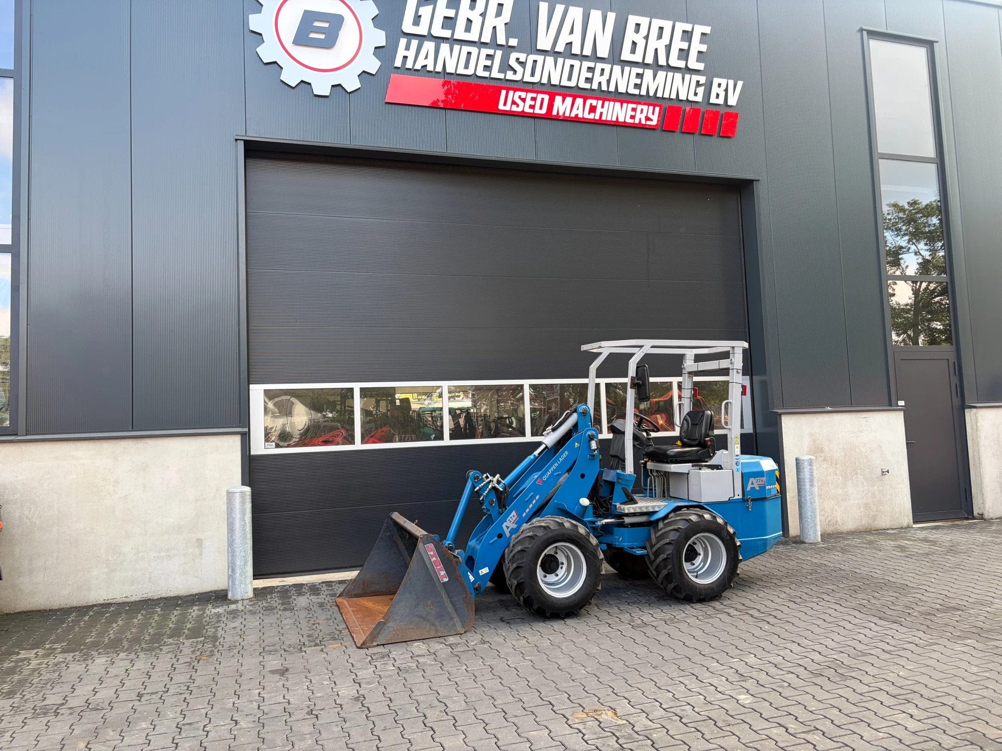 Quappen A27X minishovel/shovel (bj 2010), Zakelijke goederen, Wiellader of Shovel