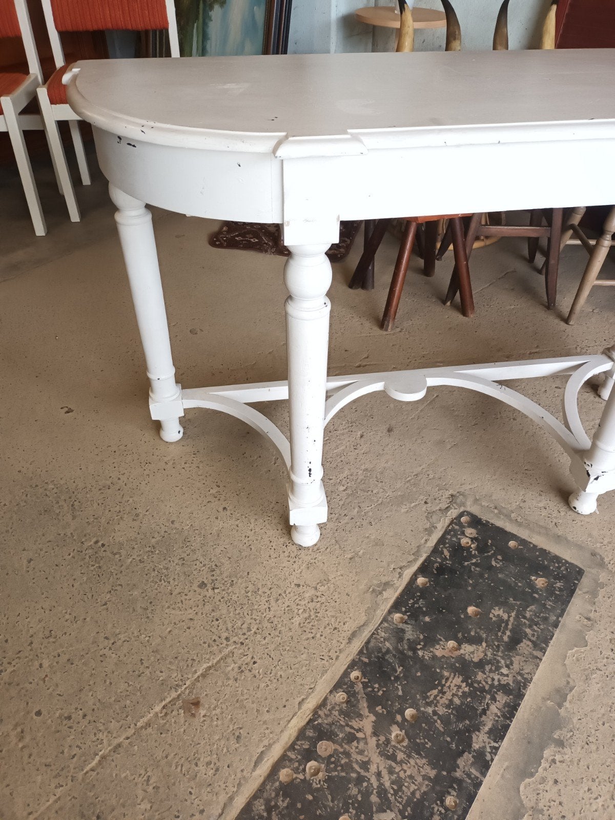 Brocante/landelijke muurtafel, Ophalen