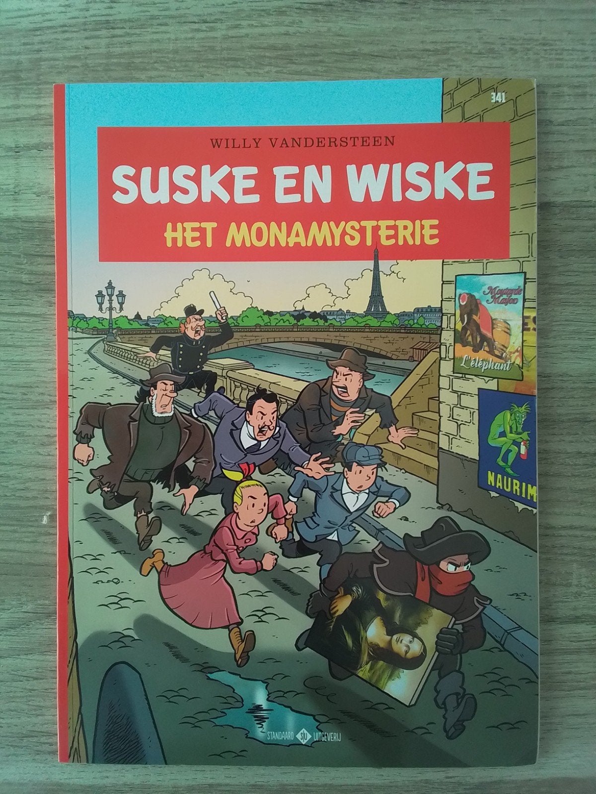 Suske en wiske nr 341 sc, Livres, BD, Enlèvement ou Envoi, Comme neuf