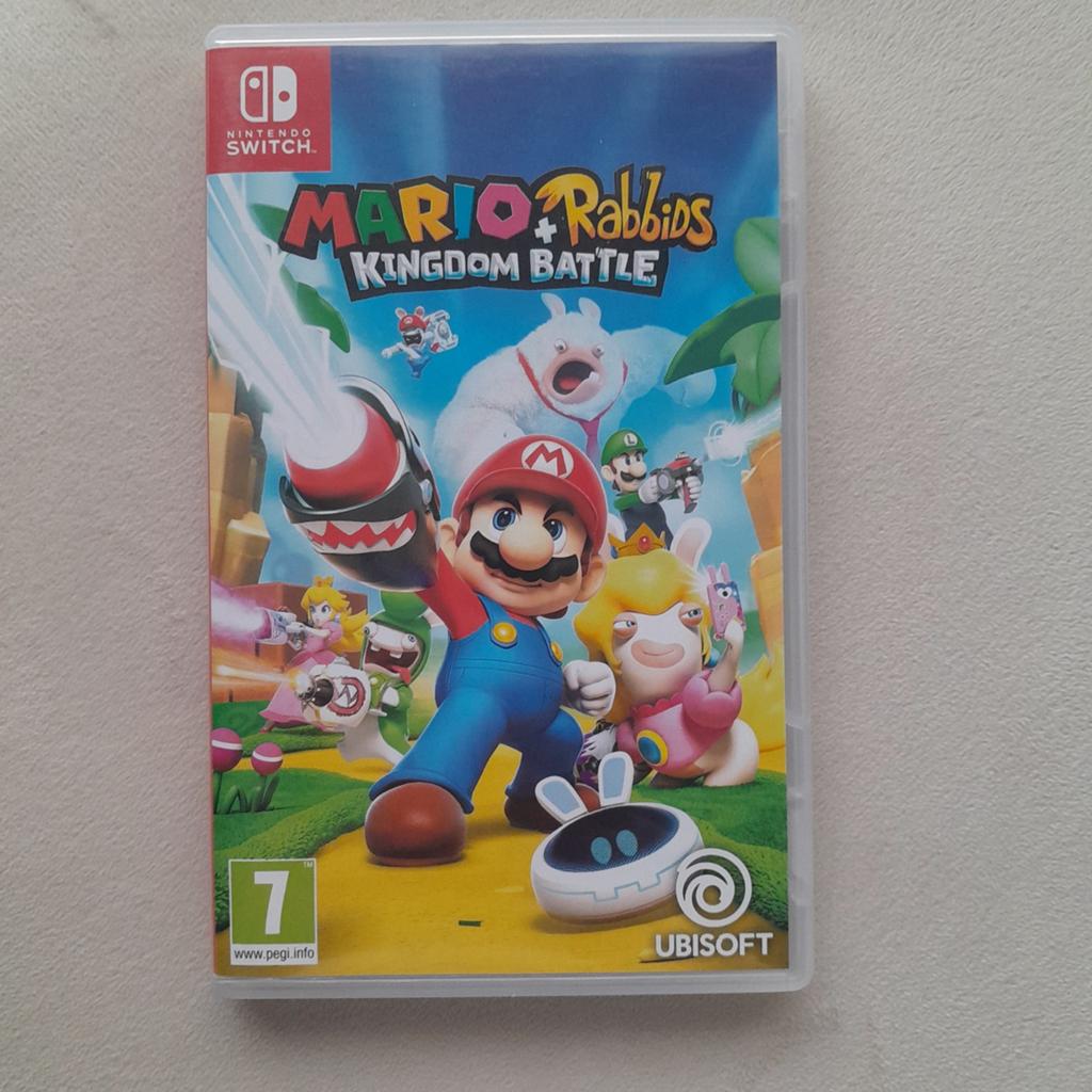 Mario + rabbids Kingdom battle jeu switch, Consoles de jeu & Jeux vidéo, Enlèvement ou Envoi