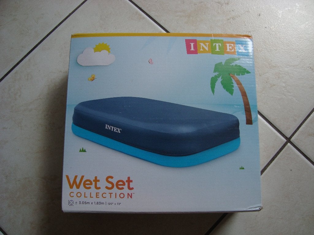 NEW bâche piscine rectangle Intex, Enlèvement, Neuf, Couverture de piscine
