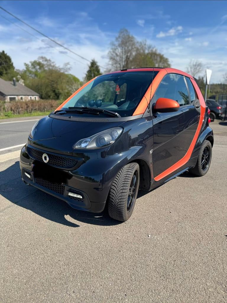 Smart forTwo Cabrio  - Style Brabus, Autos, Smart, Cuir, Euro 5, Achat, Noir
