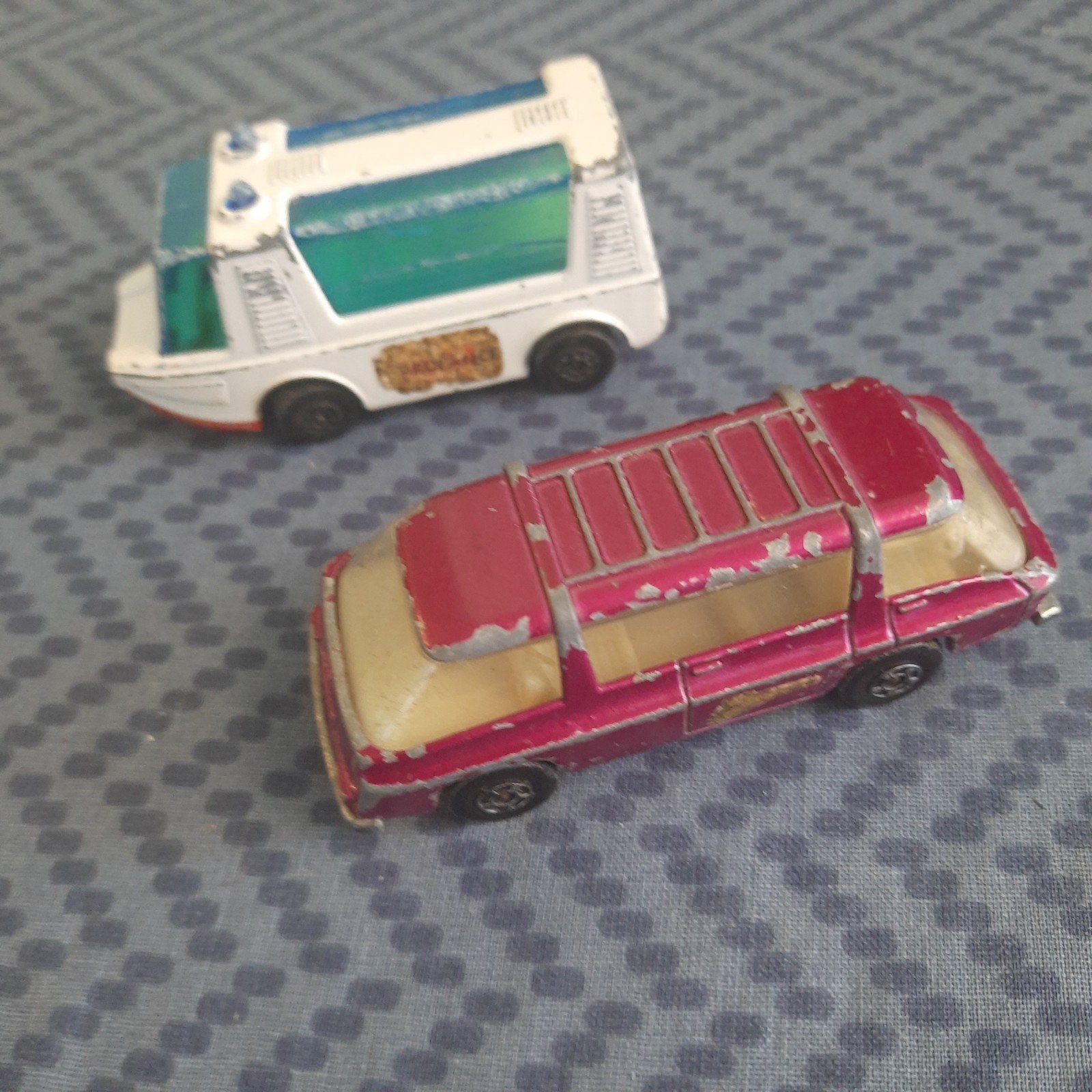 2 x MATCHBOX UK *VINTAGE*1970 et 1971* À REMETTRE À NEUF *, Hobby & Loisirs créatifs, Enlèvement, Utilisé, Autres types, Matchbox