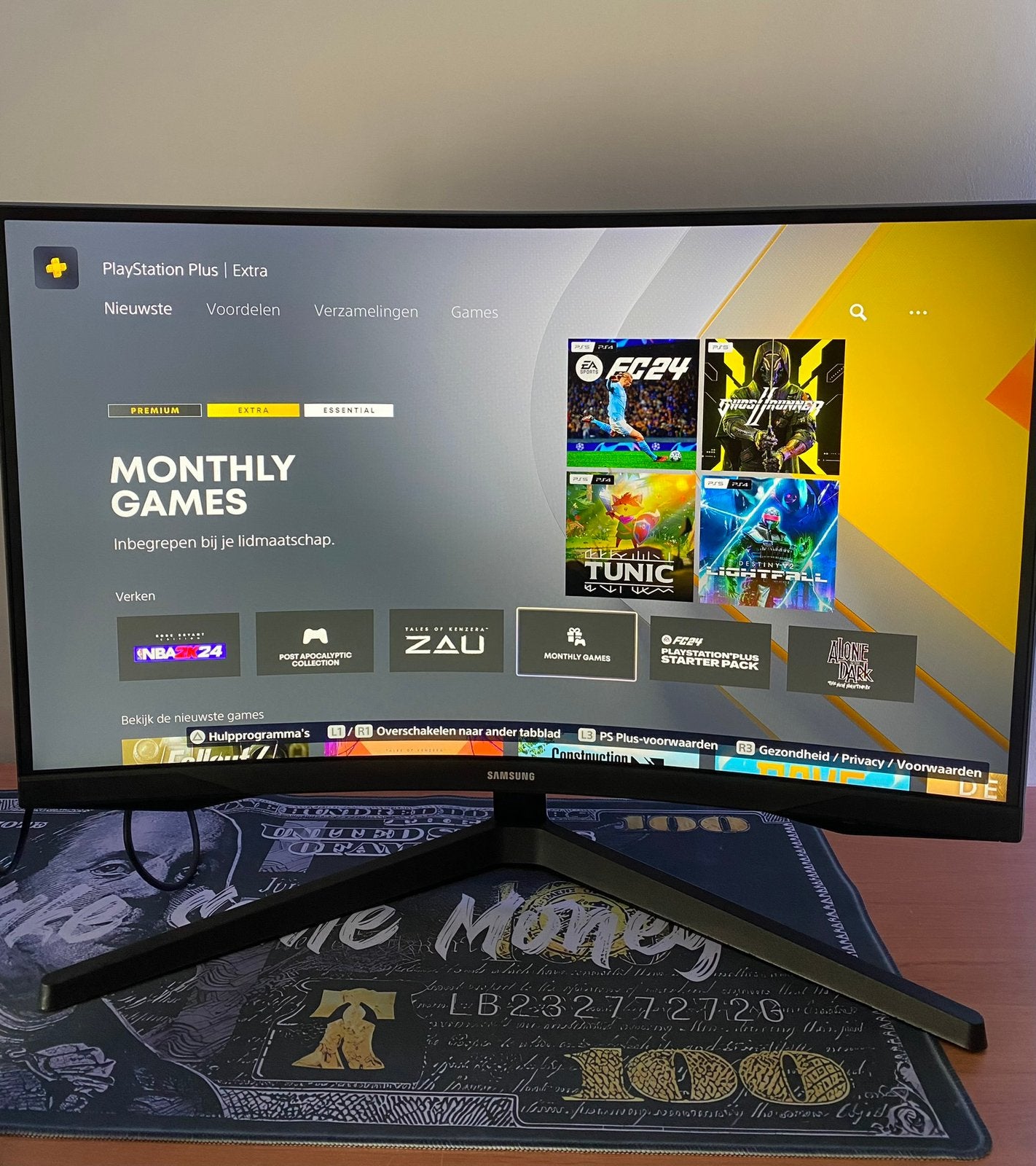 Gaming monitor Samsung, Computers en Software, Monitoren, Gaming, Kantelbaar, VA, Ophalen of Verzenden