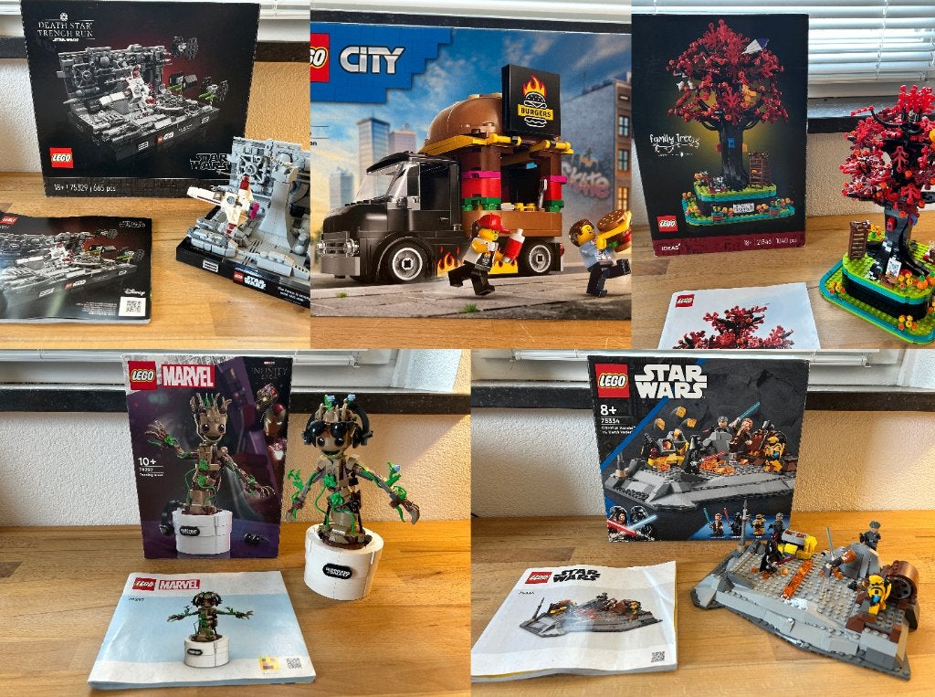 Star Wars/Marvel/Idea/City 21346 76297 60404 75329 SPOTPRIJS, Overige thema's, Compleet, Lego, Ophalen of Verzenden