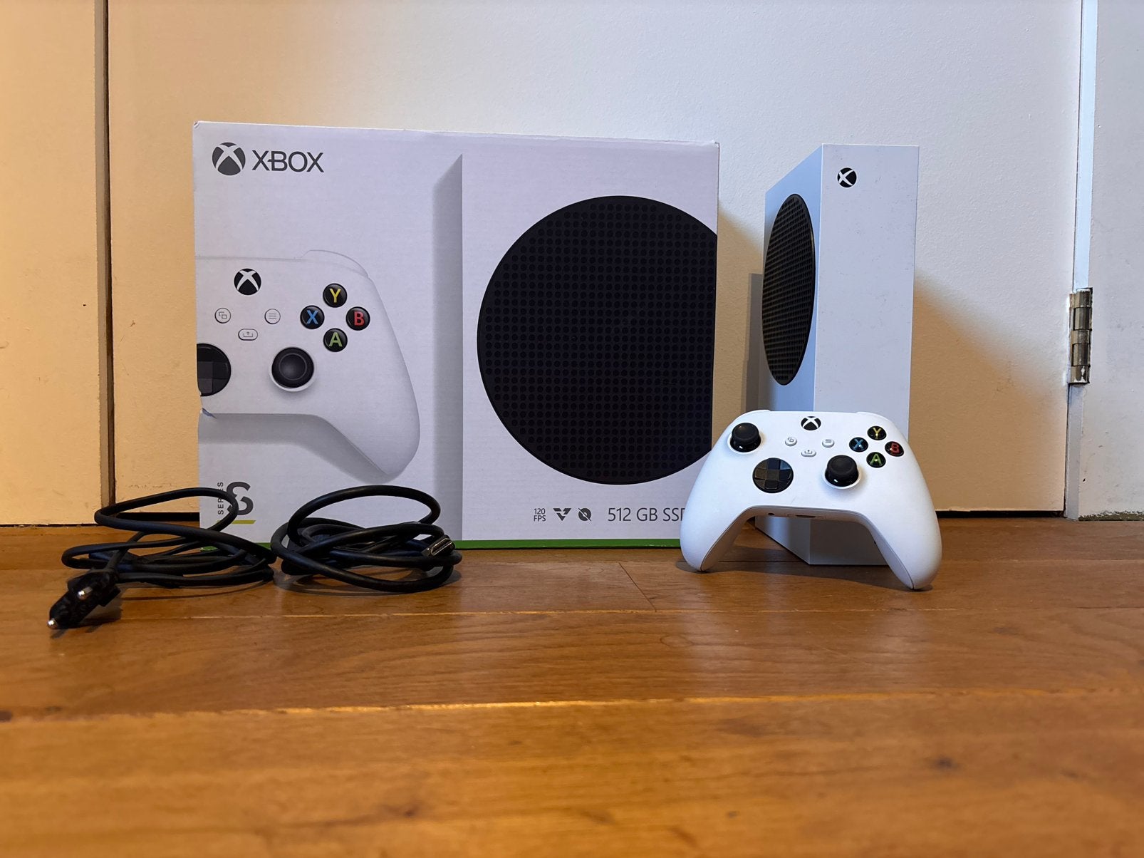 Xbox Series S 512GB + controller + HDMI – perfecte staat, Ophalen of Verzenden, Zo goed als nieuw, Xbox Series S