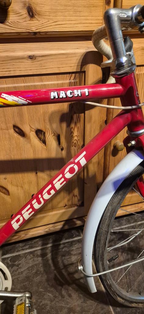 Retro kinder koersfiets Peugeot 20inch, Fietsen en Brommers, Ophalen