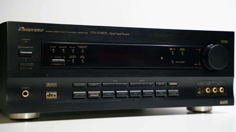 PIONEER VSX-709RDS kaart, Audio, Tv en Foto, Ophalen, Gebruikt, 60 tot 120 watt, Pioneer