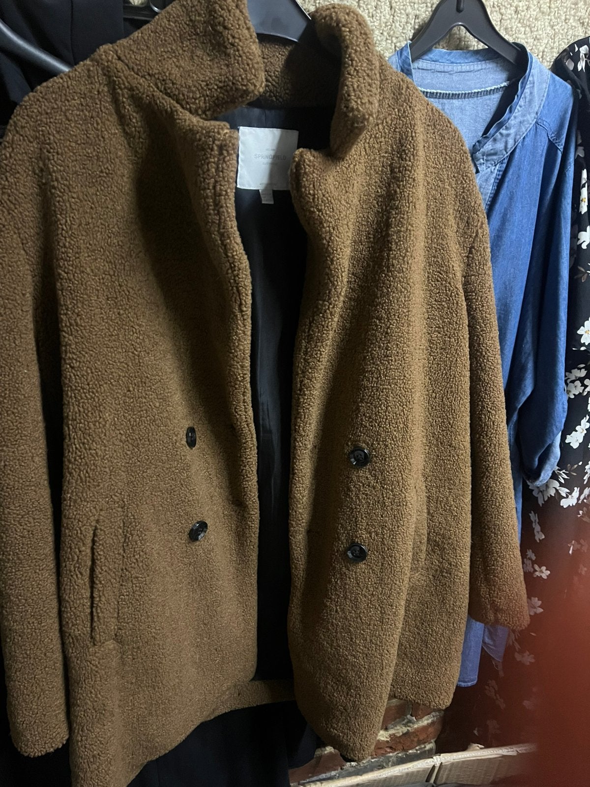 Winterjassen, Kleding | Heren, Ophalen of Verzenden, Zo goed als nieuw, Bruin