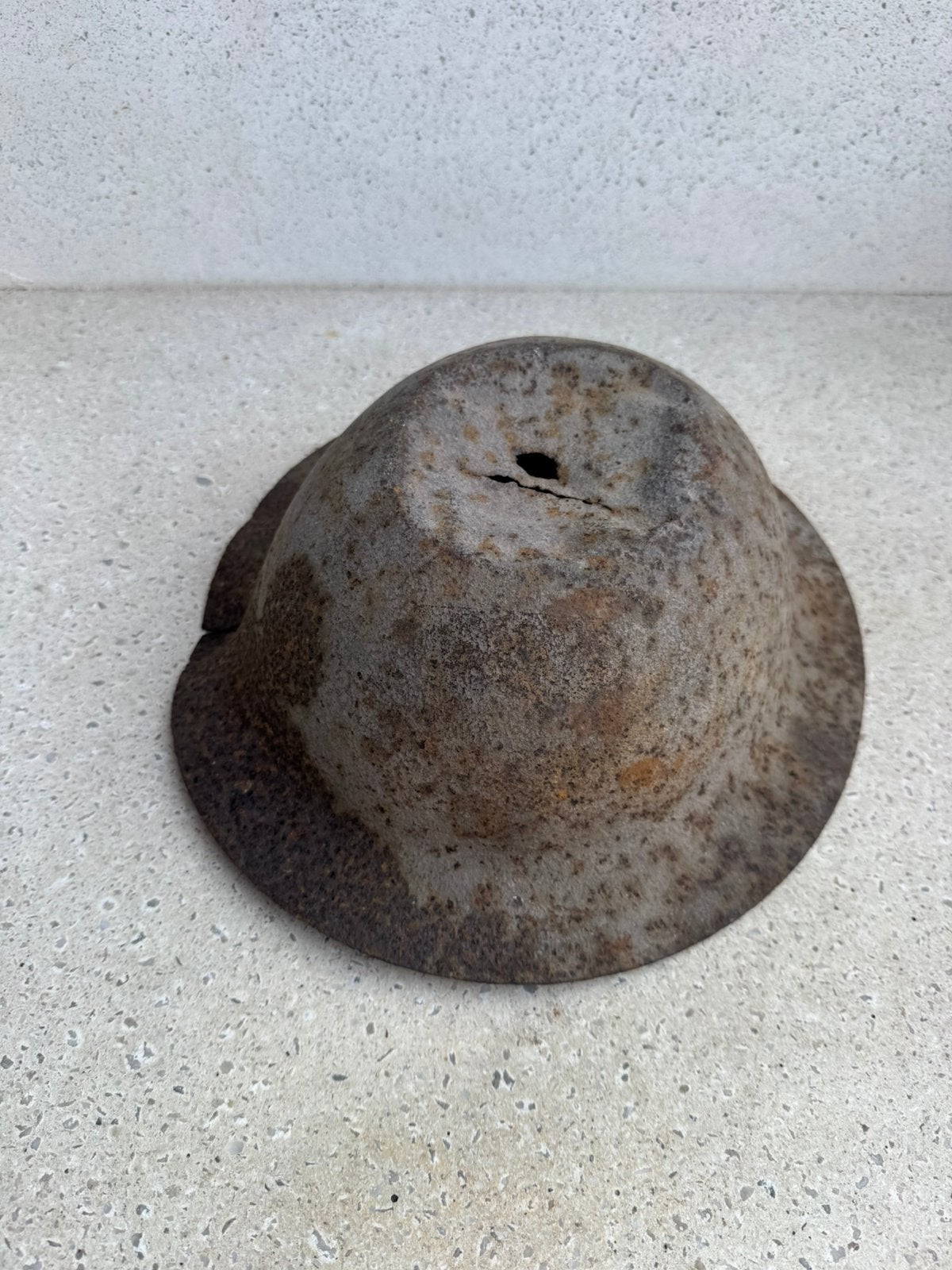 Wo1 Engelse helm uit de Somme, Ophalen of Verzenden