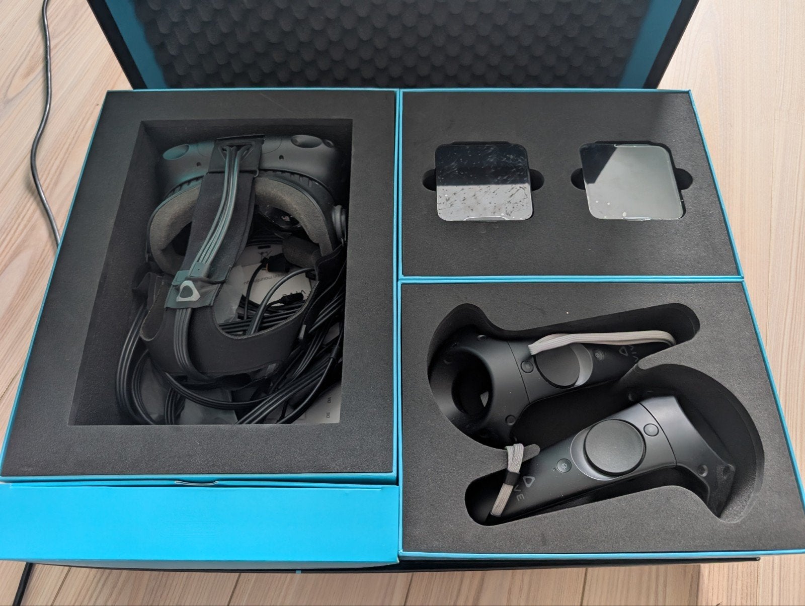 HTC Vive, Enlèvement, Simulation