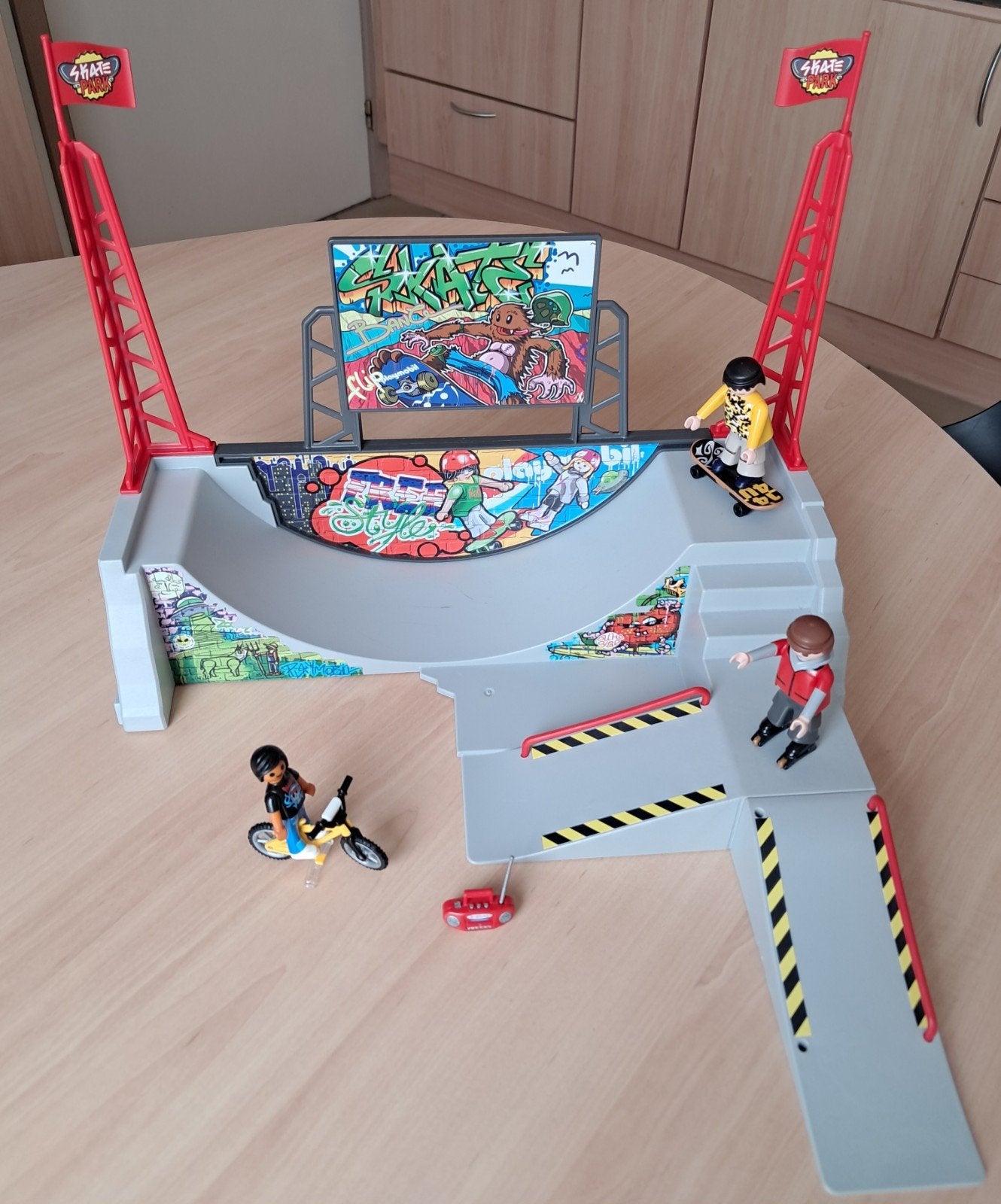 Playmobil Skatepark, Ophalen of Verzenden, Gebruikt, Figuren