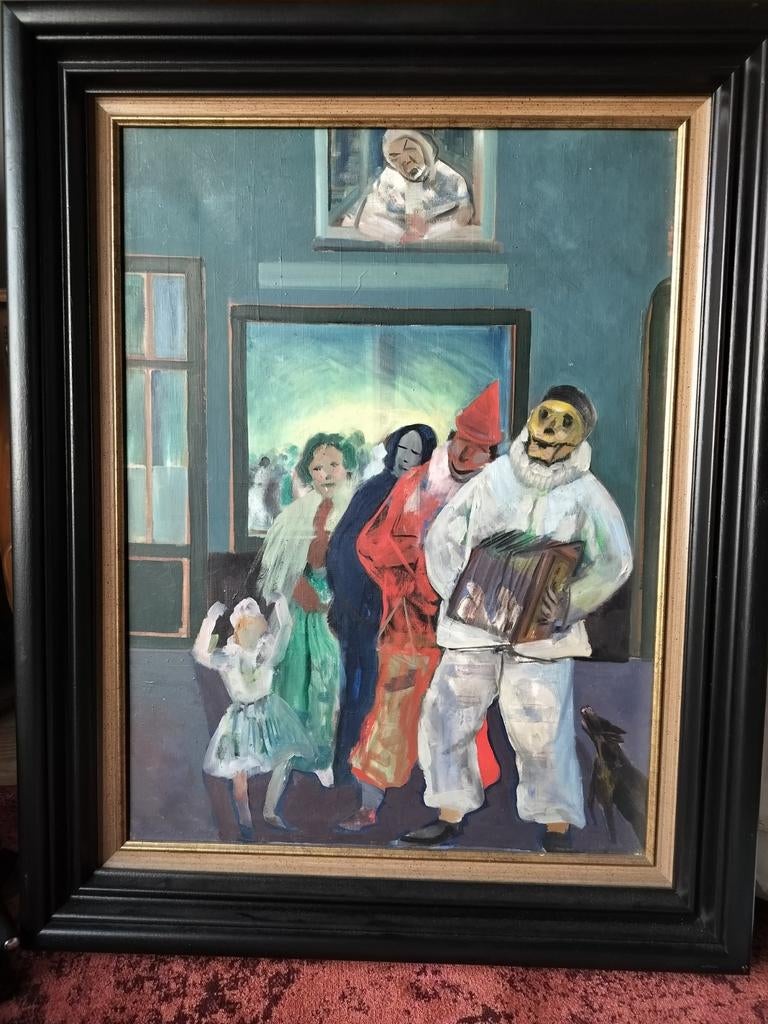 Alfred Pietercelie - Pierrot deçu, Antiquités & Art, Enlèvement