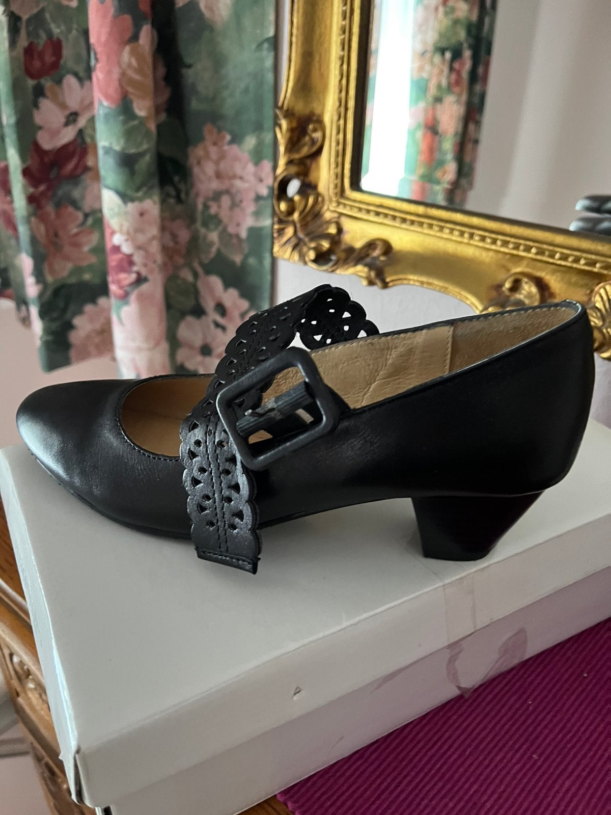 Zwarte pump mt 38, Ophalen, Pumps, Zwart, Nieuw