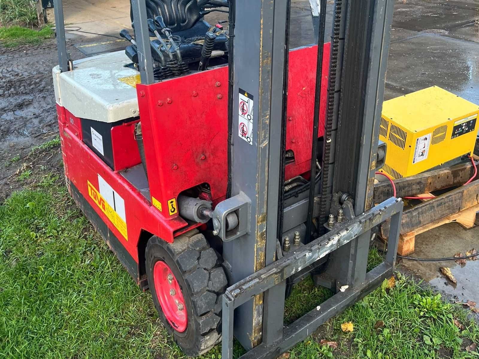 Nichiyu electrische vorkheftruck 48V + recente lader, Elektrisch, Heftruck, Nichiyu
