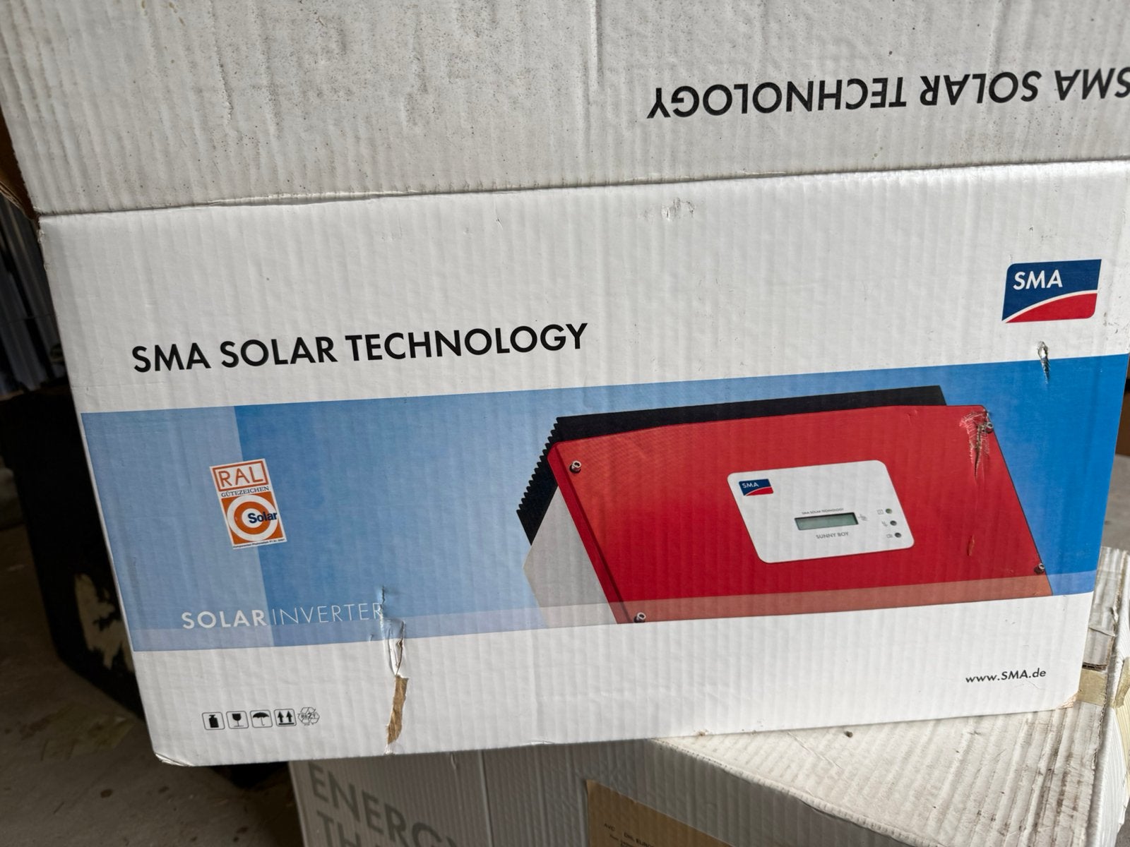 SMA Sunny Boy SB1200 solar omvormer, Doe-het-zelf en Bouw, Ophalen of Verzenden, Nieuw, 200 wattpiek of meer