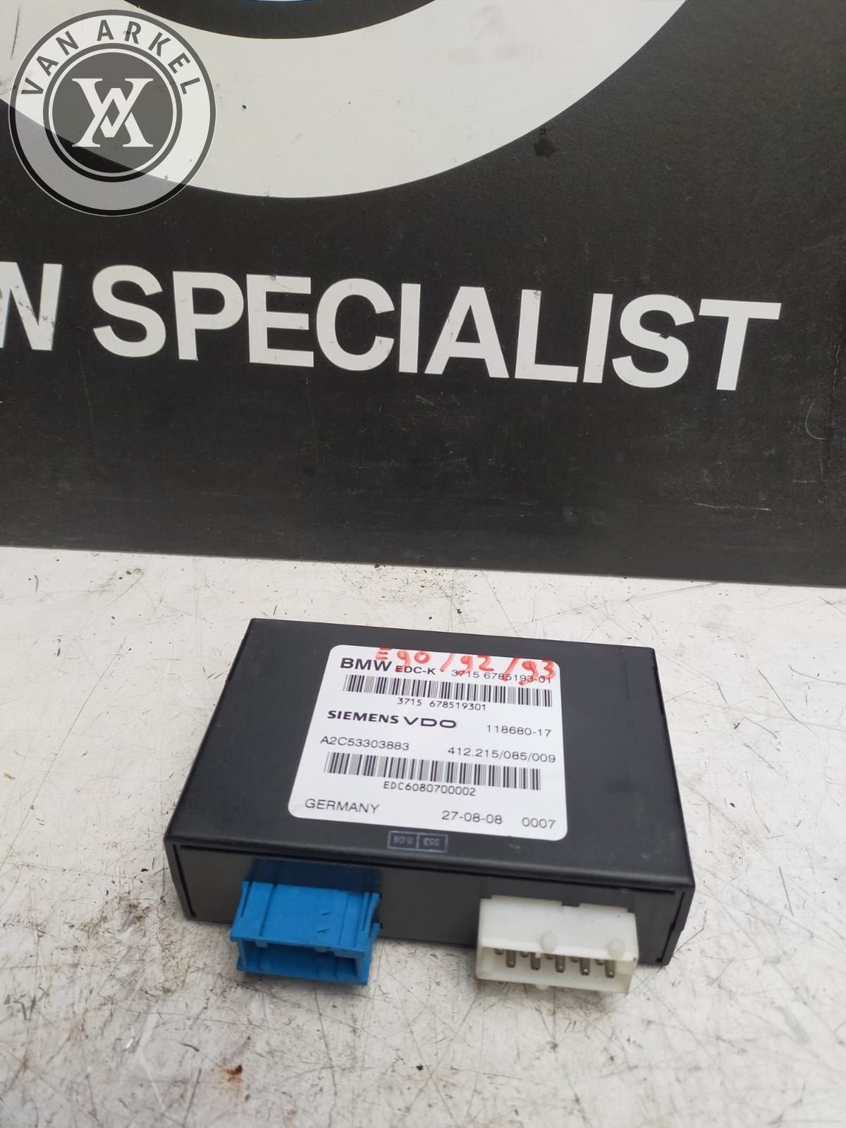 Bmw e92 e93 edc module 6785193, Gebruikt, -, -, Ophalen of Verzenden