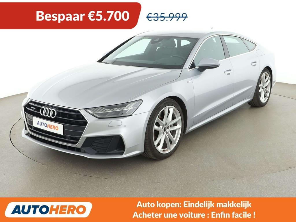 Audi A7 50 TFSIe quattro (année de construction 2020), Autos, Audi, Achat, Euro 6, Noir, 5 portes