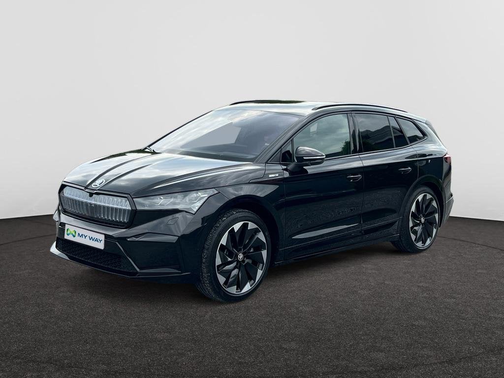 Skoda Enyaq Enyaq 82 kWh 80, Automaat, Overige modellen, Zwart, Airbags