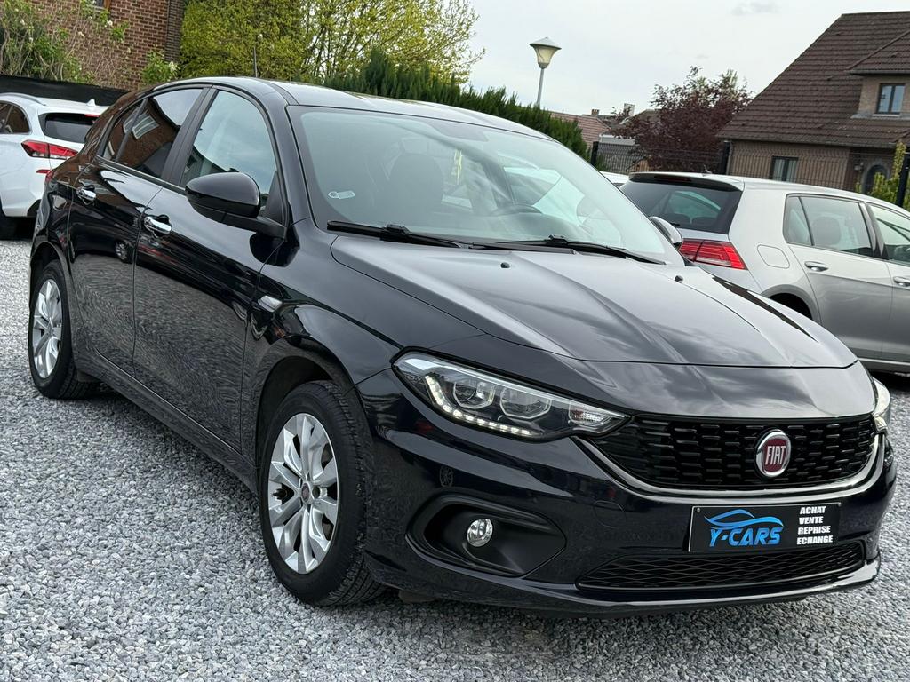FIAT TIPO 1.4i TURBO NAVI…, Autos, Fiat, Achat, 139 g/km, Entreprise, Noir