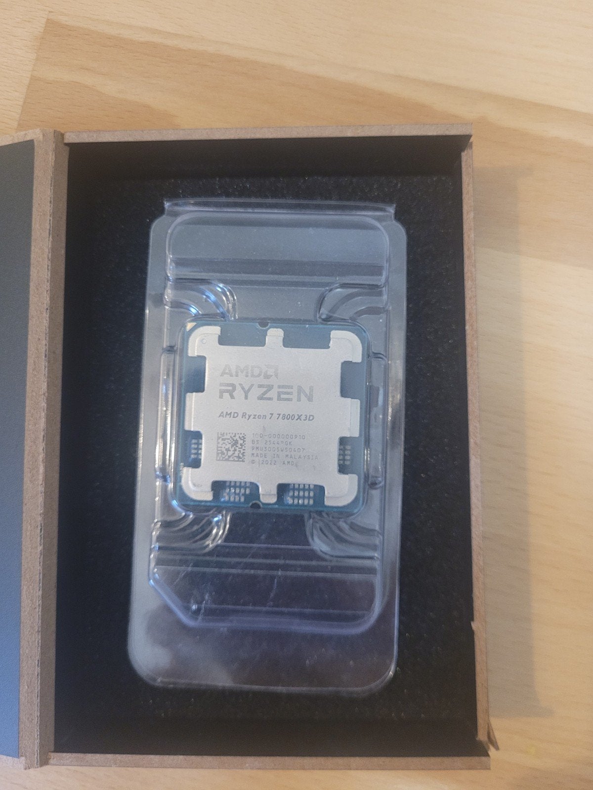 Ryzen 7 7800X3D, Enlèvement ou Envoi, Comme neuf