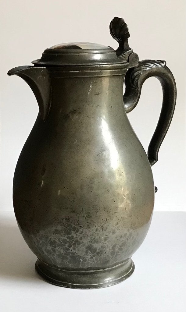 Cafetière Étain. Bruxelles., Antiquités & Art, Enlèvement ou Envoi