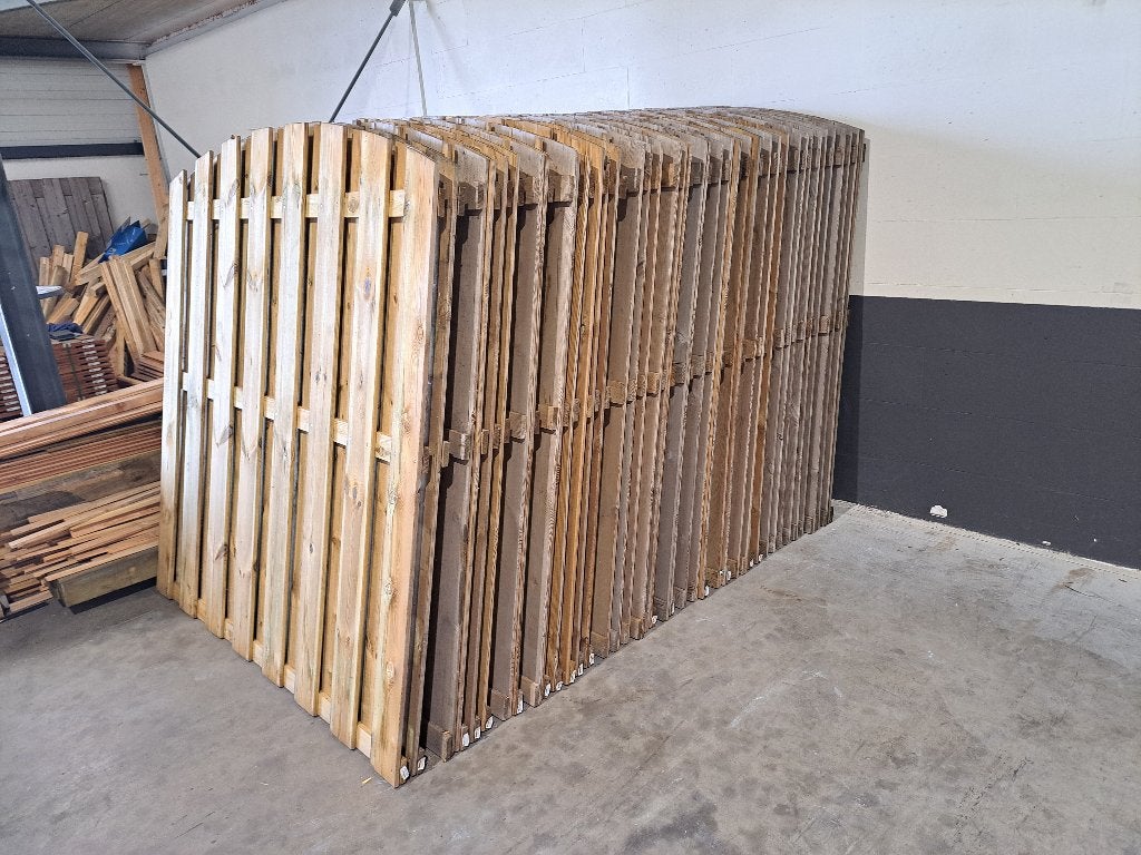 SPOTGOEDKOOP!: Tuinschermen (15planks/15mm): 180x180cm, Jardin & Terrasse, Écrans de jardin, Neuf, 150 à 200 cm, Bois, 150 à 200 cm