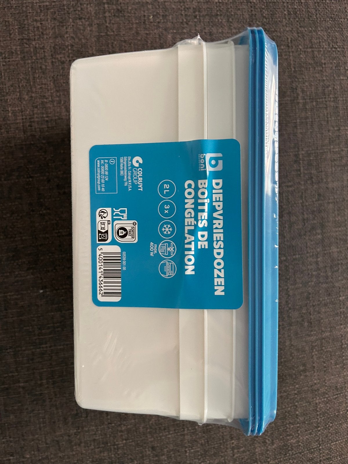 Tupperware colruyt 3x2l encore emballé., Huis en Inrichting, Keuken | Tupperware, Nieuw, Ophalen