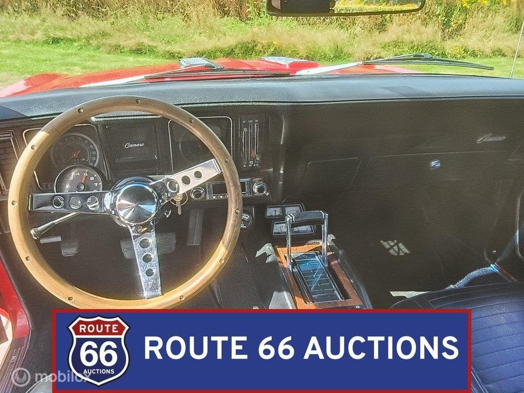 Chevrolet Camaro 427 | 1969 | Route 66 Auctions, Auto's, Chevrolet, Zwart, Bedrijf, Handgeschakeld