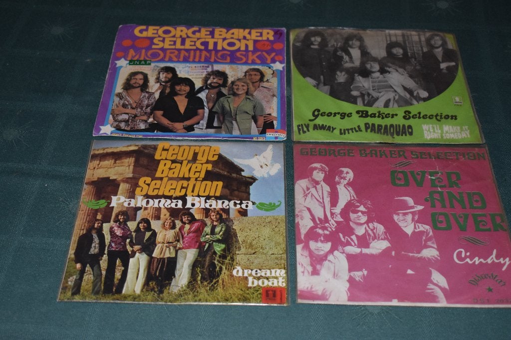 45t's van de pop-rock band "de George Baker Selection", Ophalen of Verzenden, Zo goed als nieuw, Pop, Overige typen