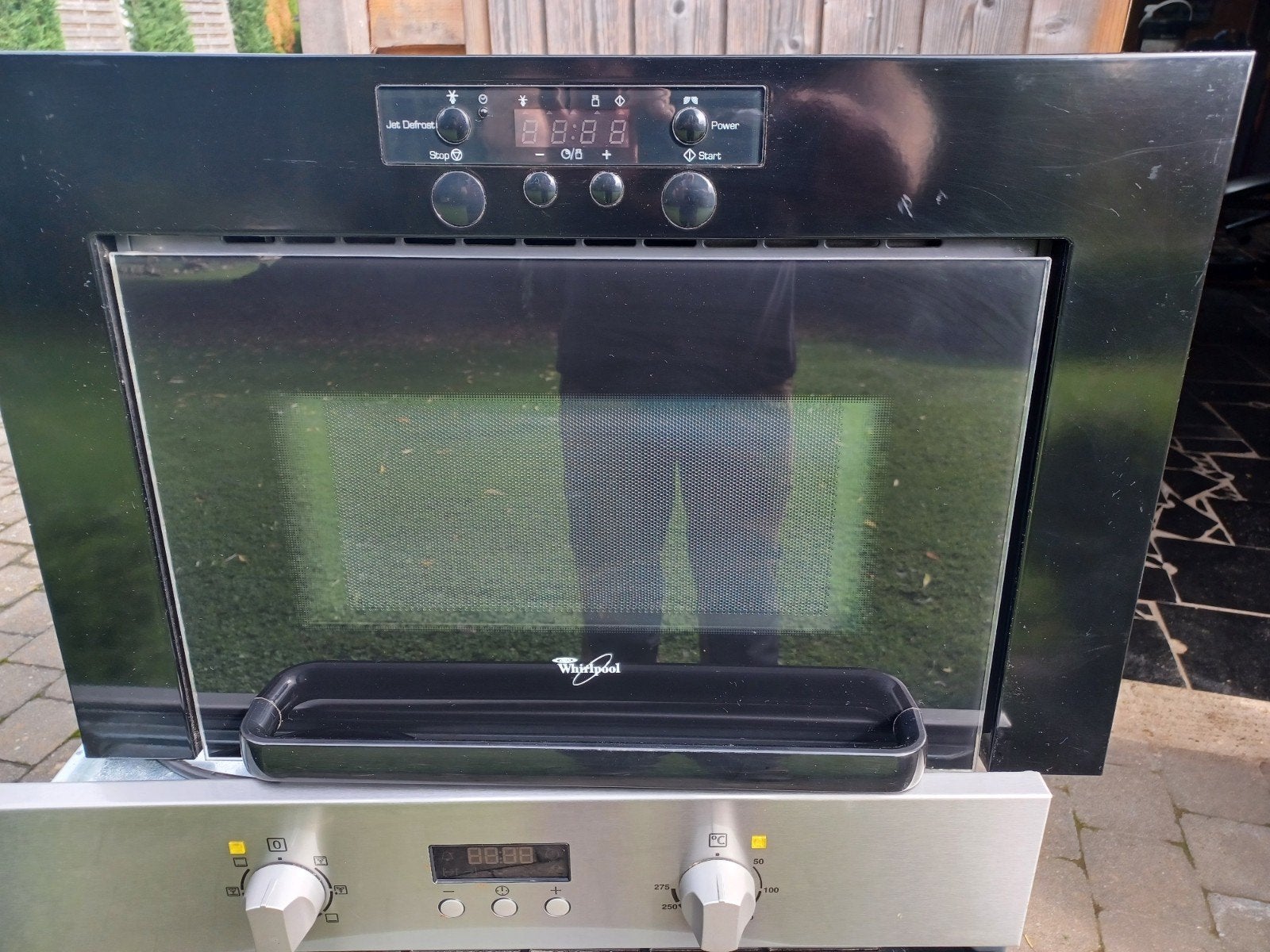 magnetron whirlpool, Ophalen, Inbouw