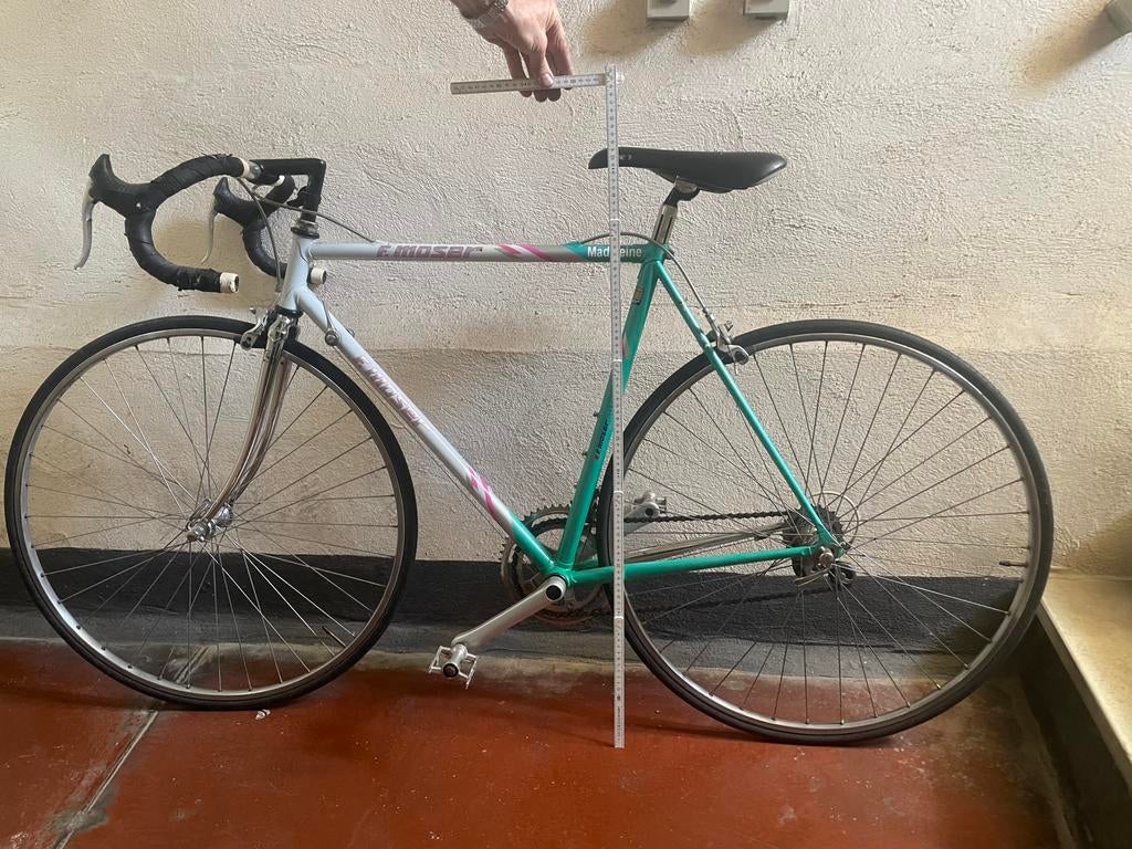 Vintage koers fiets, Fietsen en Brommers, Fietsen | Racefietsen, Ophalen, Gebruikt, Overige merken