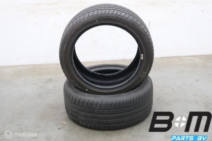 2 x 2454018 93H Goodyear Eagle F1 met 6mm 245 40 18, Gebruikt, Band(en)